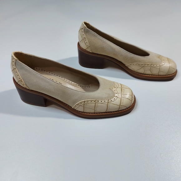 Joan & David Suede & Leather Shoes - Picture 7 of 15